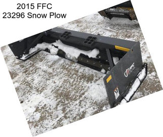 2015 FFC 23296 Snow Plow