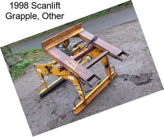 1998 Scanlift Grapple, Other