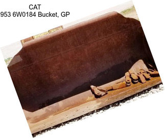 CAT 953 6W0184 Bucket, GP