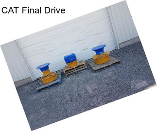 CAT Final Drive