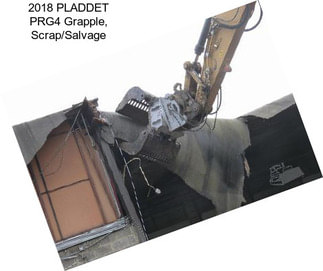 2018 PLADDET PRG4 Grapple, Scrap/Salvage