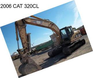 2006 CAT 320CL