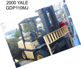 2000 YALE GDP110MJ