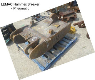 LEMAC Hammer/Breaker - Pneumatic