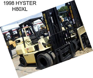 1998 HYSTER H80XL