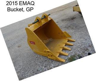 2015 EMAQ Bucket, GP