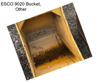 ESCO 9020 Bucket, Other