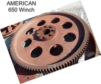 AMERICAN 650 Winch