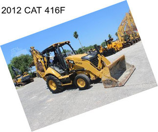 2012 CAT 416F