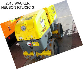 2015 WACKER NEUSON RTLXSC-3