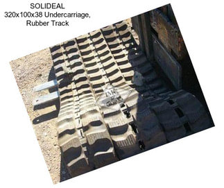 SOLIDEAL 320x100x38 Undercarriage, Rubber Track