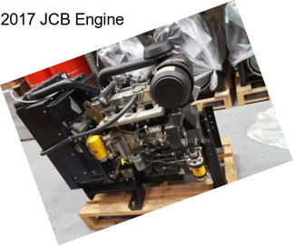 2017 JCB Engine