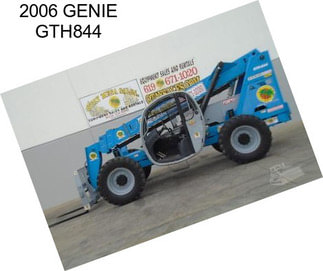 2006 GENIE GTH844