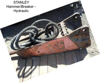 STANLEY Hammer/Breaker - Hydraulic
