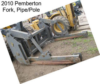 2010 Pemberton Fork, Pipe/Pole