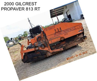 2000 GILCREST PROPAVER 813 RT