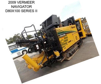 2009 VERMEER NAVIGATOR D80X100 SERIES II