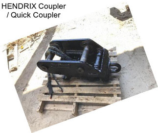 HENDRIX Coupler / Quick Coupler