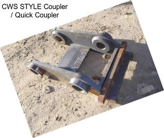 CWS STYLE Coupler / Quick Coupler