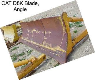 CAT D8K Blade, Angle