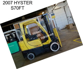 2007 HYSTER S70FT