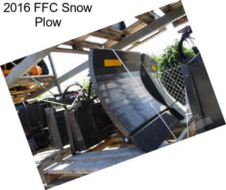 2016 FFC Snow Plow