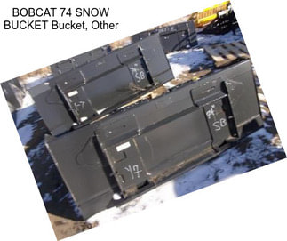 BOBCAT 74\