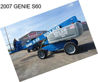 2007 GENIE S60