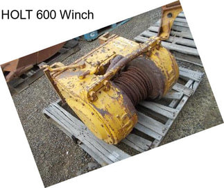 HOLT 600 Winch