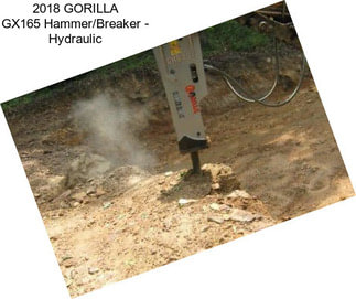 2018 GORILLA GX165 Hammer/Breaker - Hydraulic