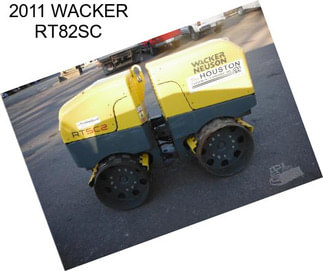 2011 WACKER RT82SC