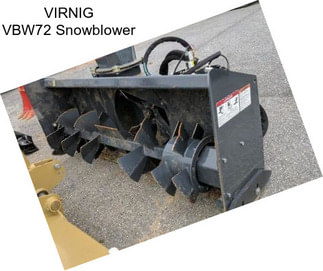 VIRNIG VBW72 Snowblower