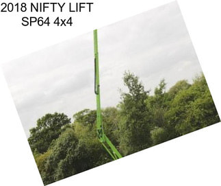 2018 NIFTY LIFT SP64 4x4