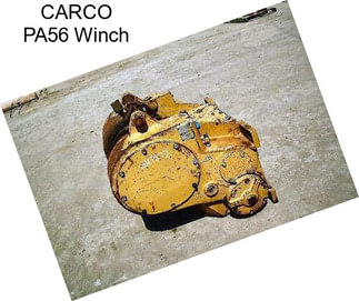 CARCO PA56 Winch