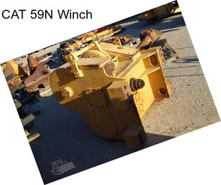 CAT 59N Winch