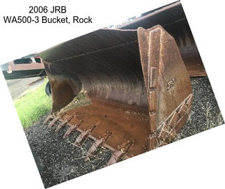 2006 JRB WA500-3 Bucket, Rock