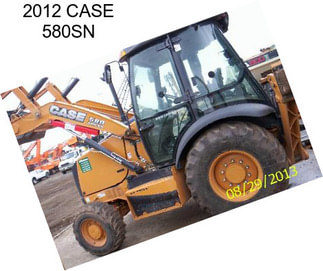 2012 CASE 580SN