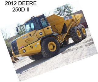 2012 DEERE 250D II