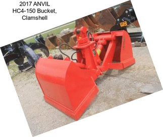 2017 ANVIL HC4-150 Bucket, Clamshell