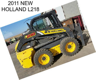 2011 NEW HOLLAND L218