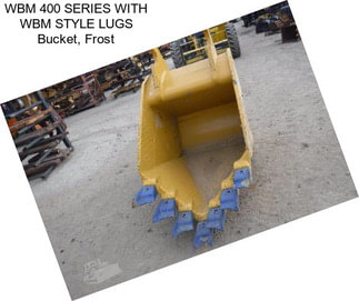 WBM 400 SERIES WITH WBM STYLE LUGS Bucket, Frost