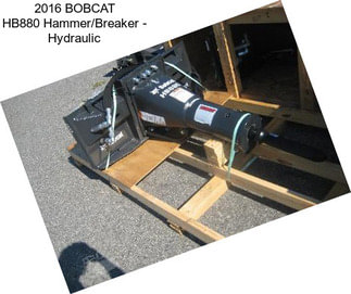 2016 BOBCAT HB880 Hammer/Breaker - Hydraulic