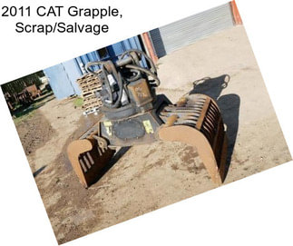 2011 CAT Grapple, Scrap/Salvage