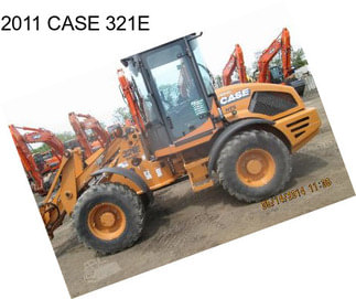 2011 CASE 321E