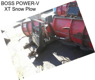 BOSS POWER-V XT Snow Plow