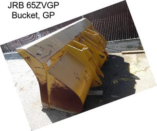 JRB 65ZVGP Bucket, GP