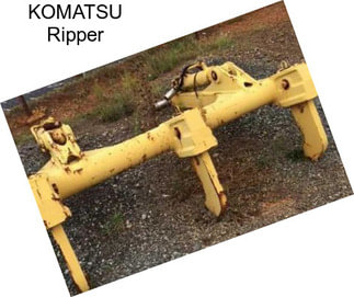 KOMATSU Ripper