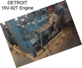 DETROIT 16V-92T Engine