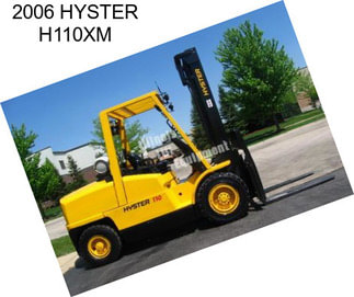 2006 HYSTER H110XM