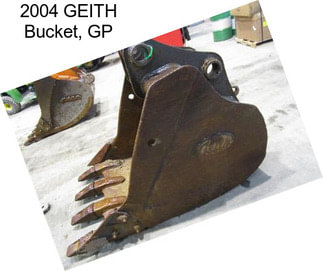 2004 GEITH Bucket, GP